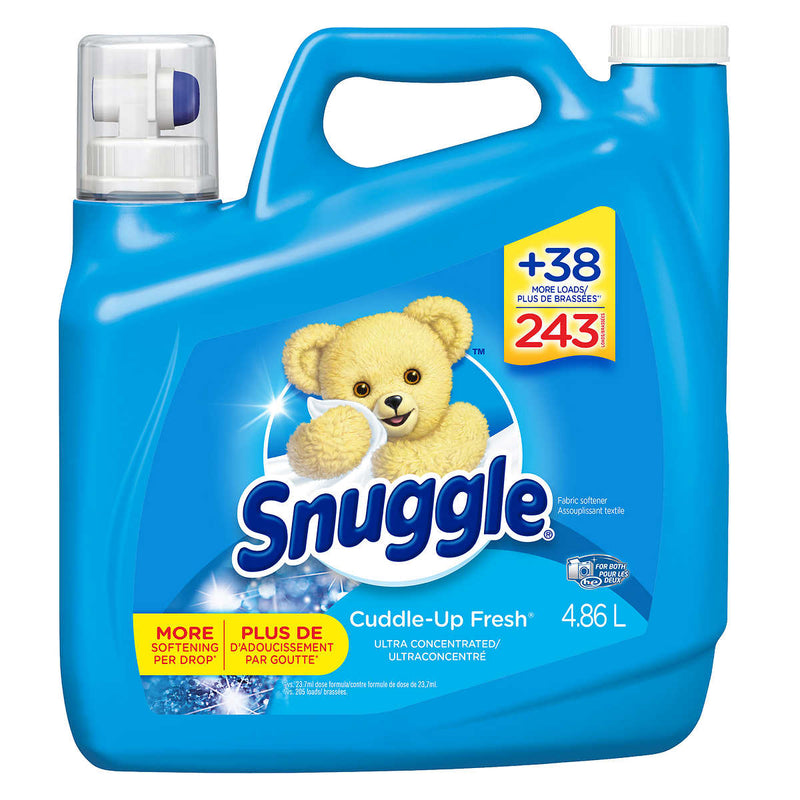 Snuggle Cuddle Up Fresh Fabric Softener, 4.86 L