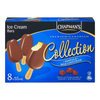 Chapman's Vanilla & Milk Chocolate Ice Cream Bars, 8 x 55 mL