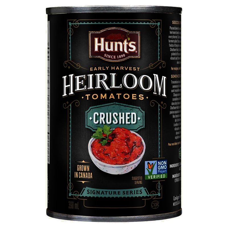 Hunts Crushed Tomatoes, 398 mL