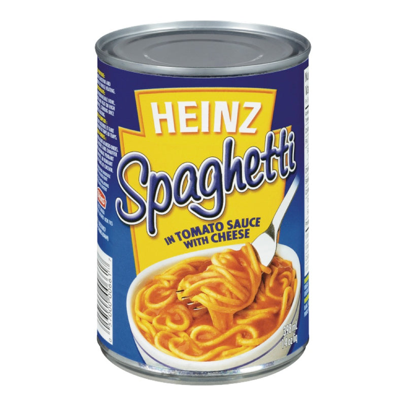 Heinz Spaghetti In Tomato Sauce with Cheese, 398 g
