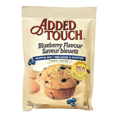Added Touch Blueberry Flavour Muffin Mix, 226 g