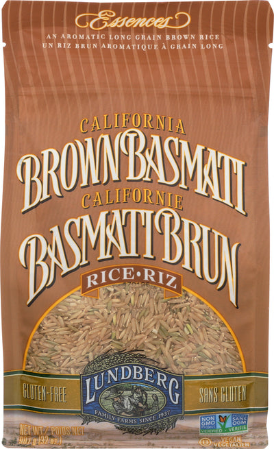 Lundberg California Gluten Free Brown Basmati Rice, 907 g
