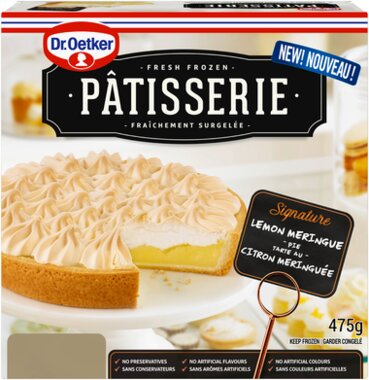 Dr. Oetker Patisserie Lemon Meringue Pie, 475 g
