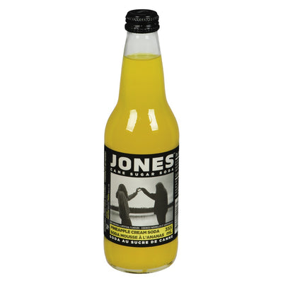 Jones Cane Sugar Soda Pineapple Cream Soda, 355 mL