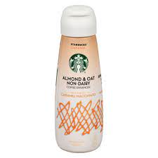 Starbucks Almond & Oat Non-Dairy Caramel Macchiato Coffee Enhancer, 828 mL