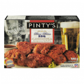 Pinty's BBQ Bold Chicken Wings, 890 g