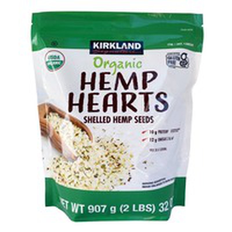 Kirkland Signature Organic Hemp Hearts, 907 g