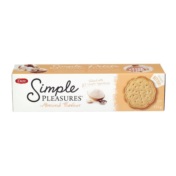 Dare Simple Pleasures Almond, 325 kg