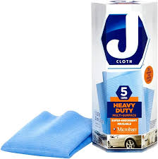 J CLOTH BLUE HVY DUTY MICROB