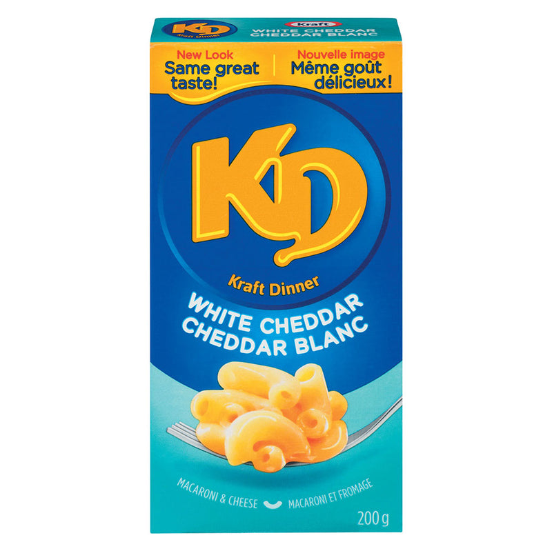 Kraft Dinner Macaroni & Cheese White Cheddar, 200 g