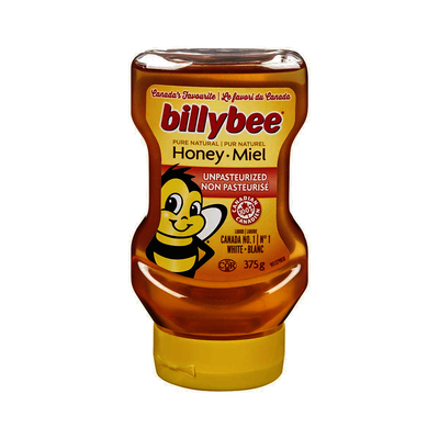 Billy Bee Unpasteurized Honey, 375 g