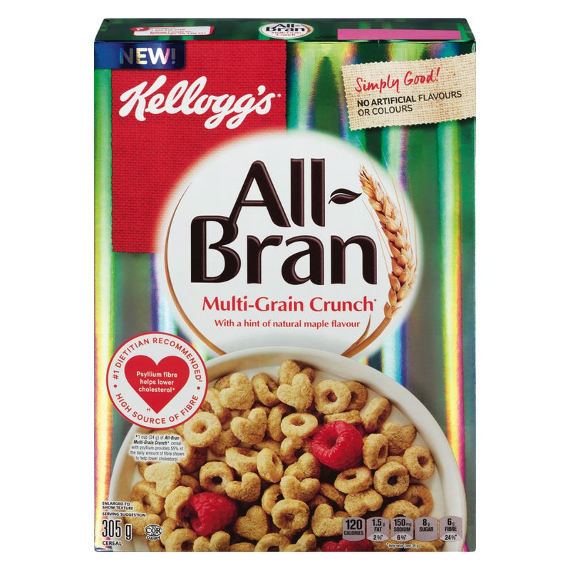 All-Bran Multi-Grain Crunch, 305 g