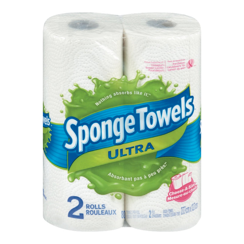 Sponge Towels Ultra, 2 rolls