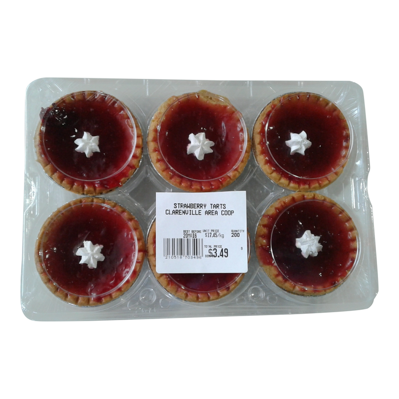 Strawberry Tarts, 6pk