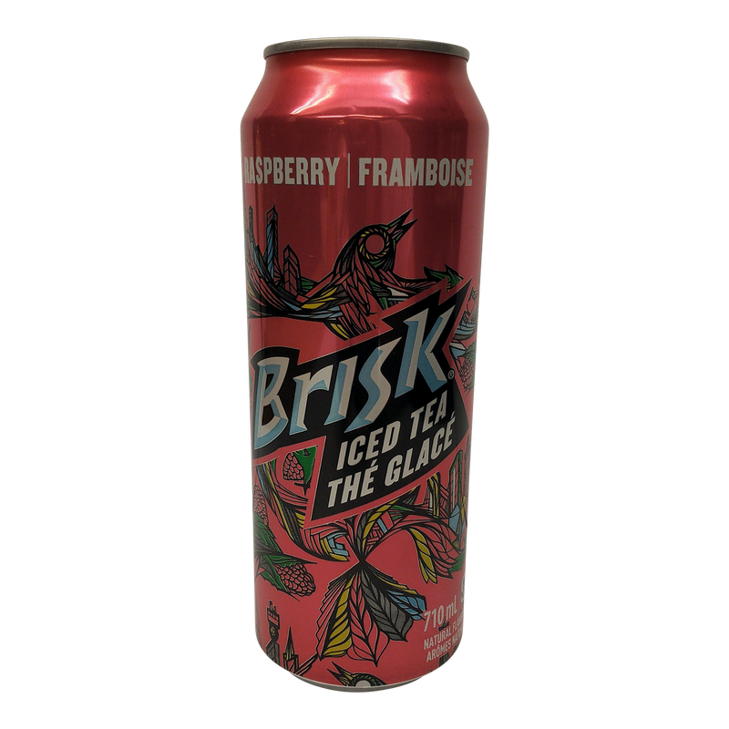 Brisk Raspberry Iced Tea, 710mL