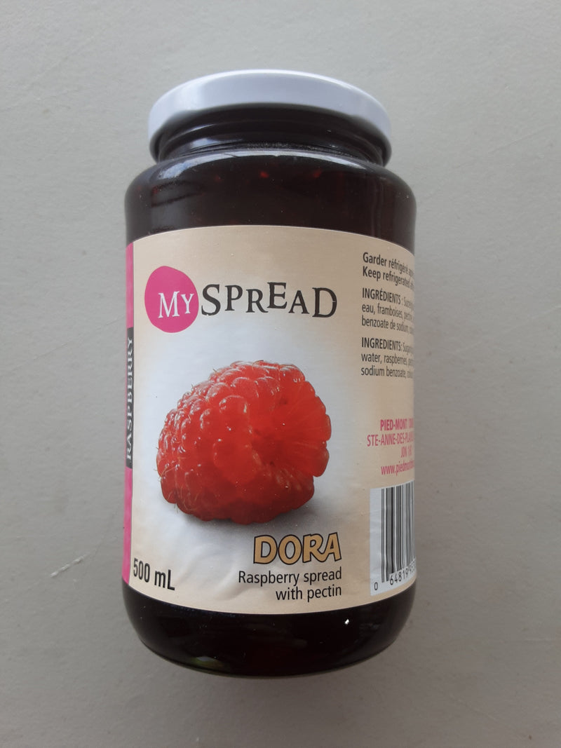 My Spread Dora Raspberry Spread With Pectin, 500 mL