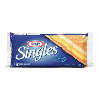 Kraft Singles Cheese Thick, 12 ct