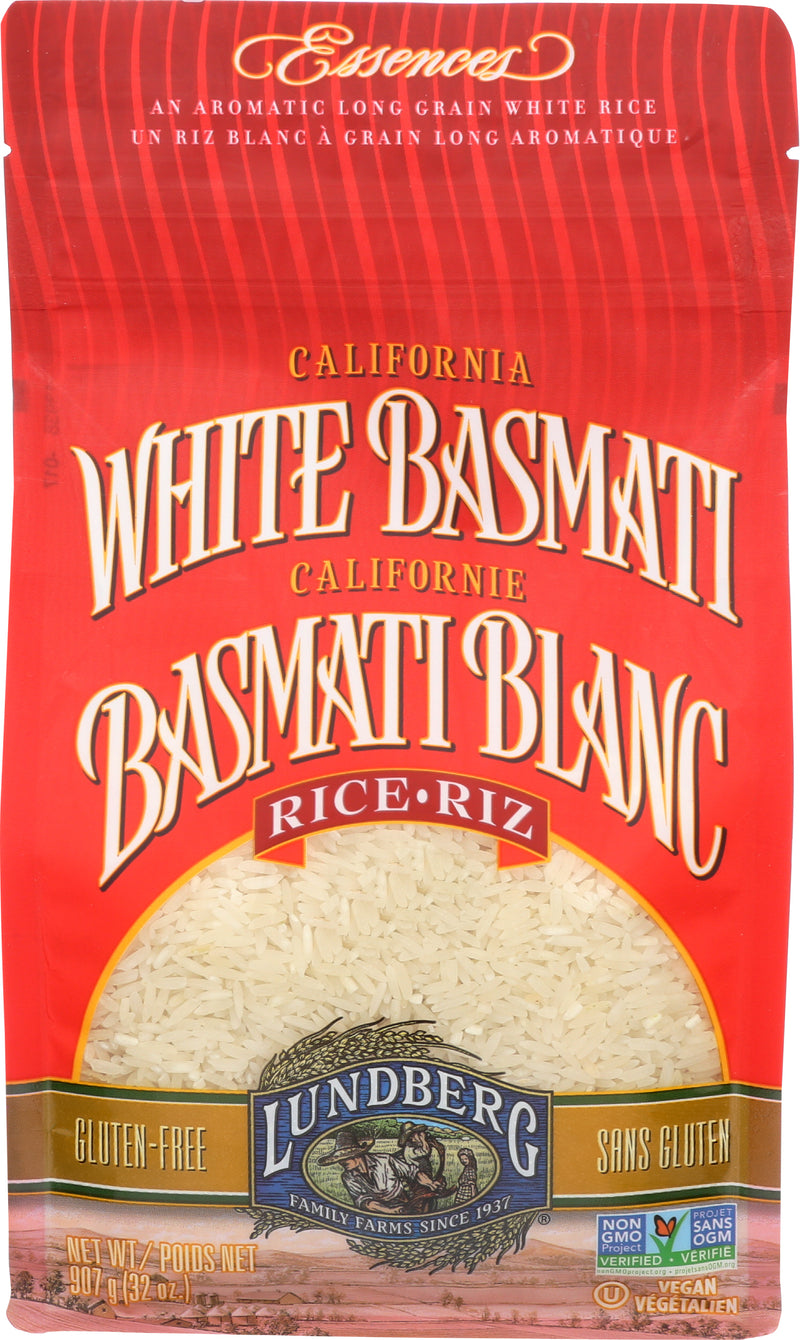 Lundberg California White Basmati Rice, 907 g