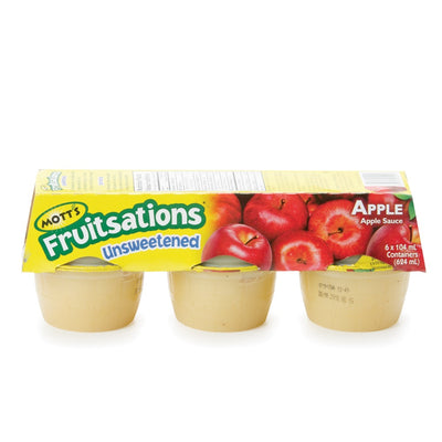 Mott's Fruitsations Unsweetened Apple, 624 g  (6 x 104 g)