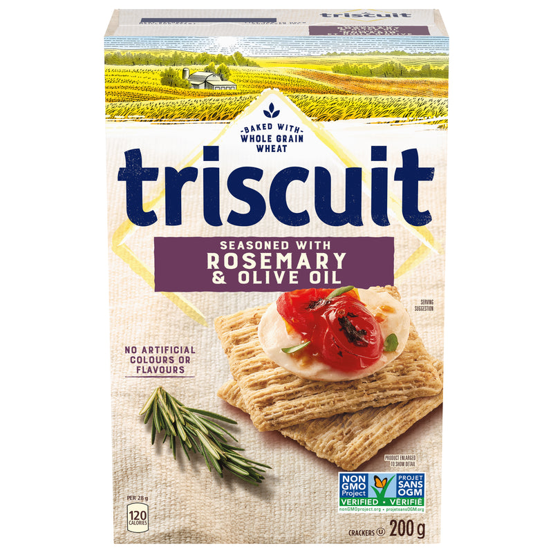 Triscuit Seasoned with Rosemary & Olive Oil Crackers, 200 g