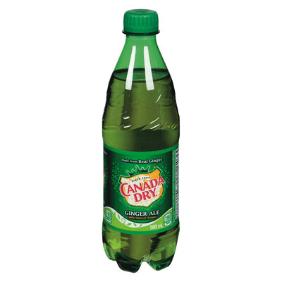 Canada Dry Ginger Ale, 500 mL