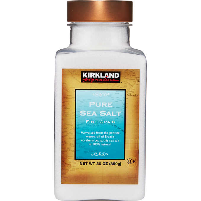 Kirkland Signature Pure Sea Salt, 850 g