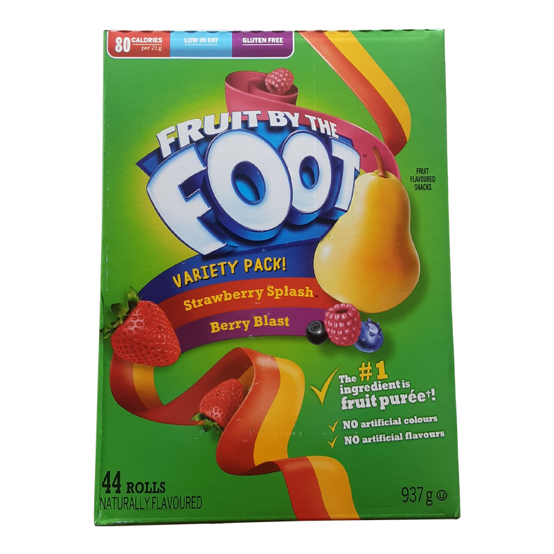 Fruit By The Foot Variety Pack, 44 ct