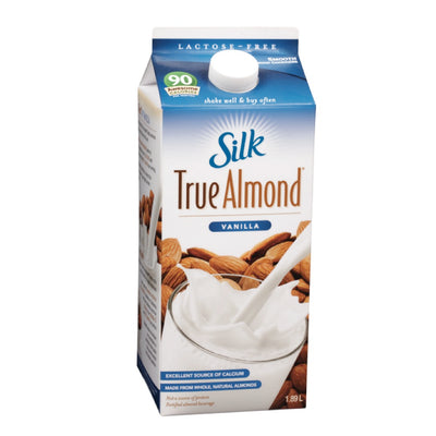 Silk True Almond Vanilla, 1.89 L
