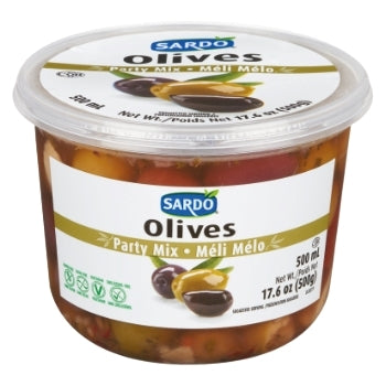 SARDO OLIVES PARTY MIX