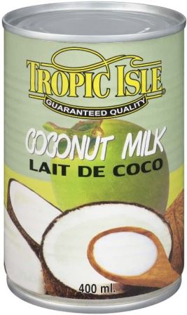 Tropic Isle Coconut Milk, 400 mL