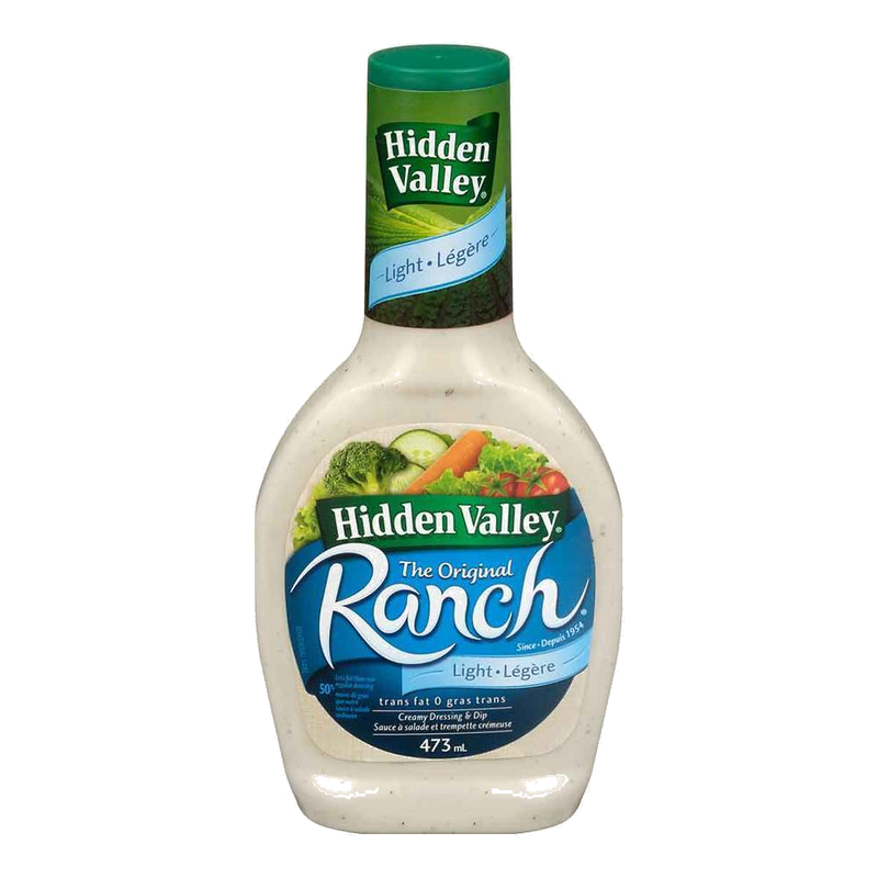 Hidden Valley The Original Light Ranch Dressing, 473 mL