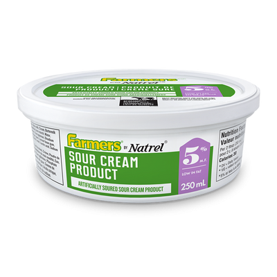 Farmers Sour Cream Light, 250mL