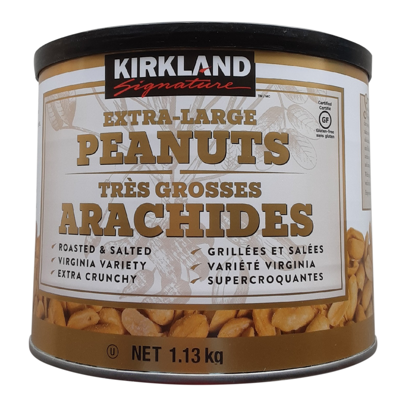 Kirkland Signature Extra Large Peanuts, 1.13 kg