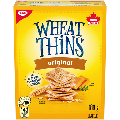 Christie Wheat Thins Original, 180 g