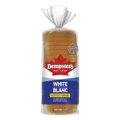Dempster's White Bread, 570 g