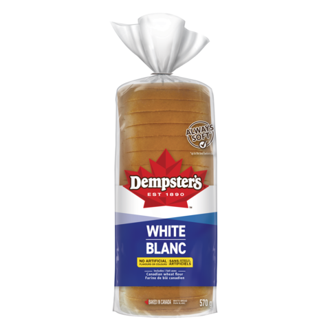 Dempster's White Bread, 570 g