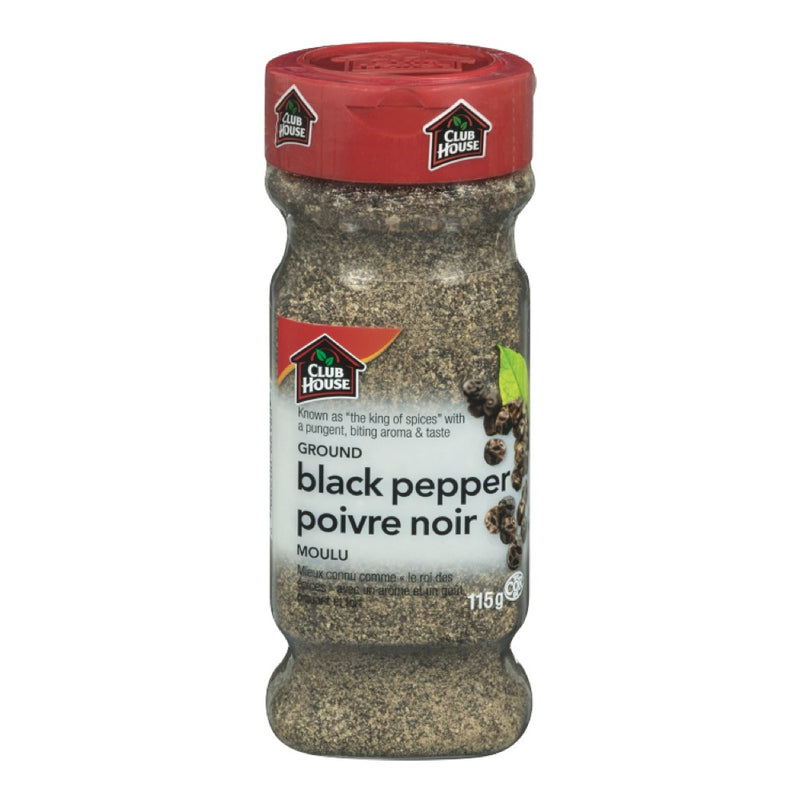 Club House Ground Black Pepper, 115 g