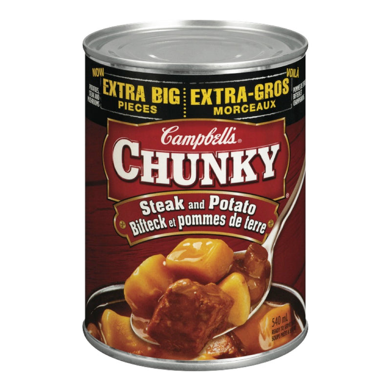 Chunky Steak and Potato, 540 mL