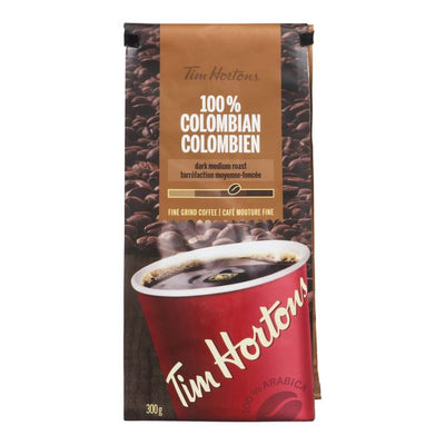 Tim Hortons 100% Colombian Fine Ground Coffee, 300 g