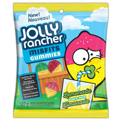 Jolly Rancher Lemonade Misfits Gummies, 182 g
