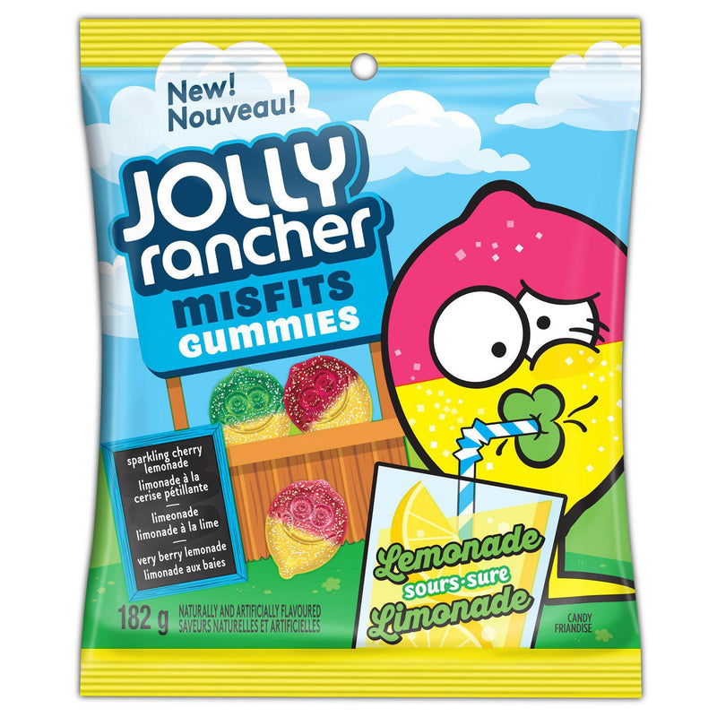 Jolly Rancher Lemonade Misfits Gummies, 182 g