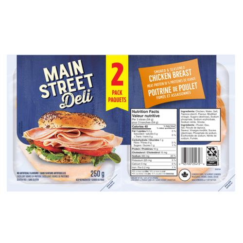 Main Street Deli Chicken Breast, 250g