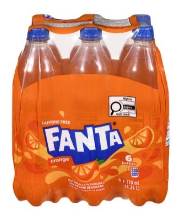 FANTA ORANGE CAFFEINE FREE