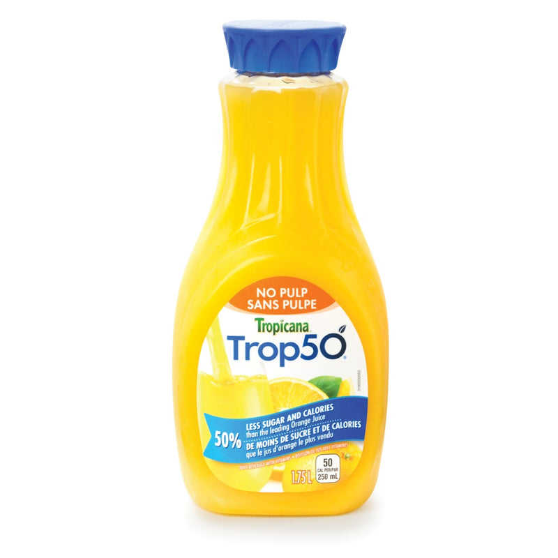 Tropicana, Trop50, No pulp, 1.75 l
