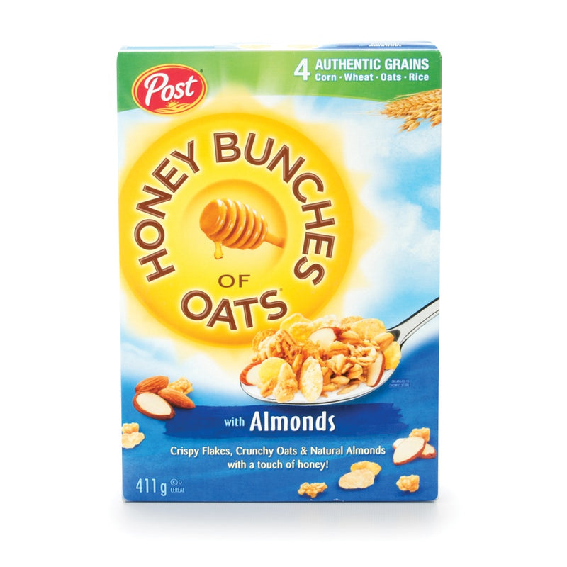 Post Honey Bunches of Oats with Almonds, 411 g