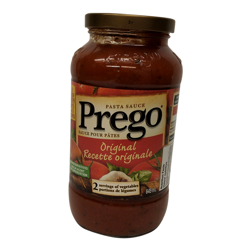 Prego Original Pasta Sauce, 645 mL