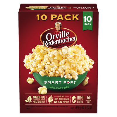 Orville Redenbacher Popcorn Low Fat, 700g  (10 x 70g)