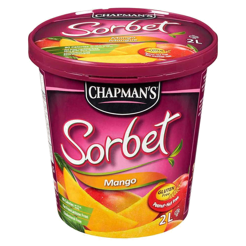 Chapman's Mango Sorbet, 2 L