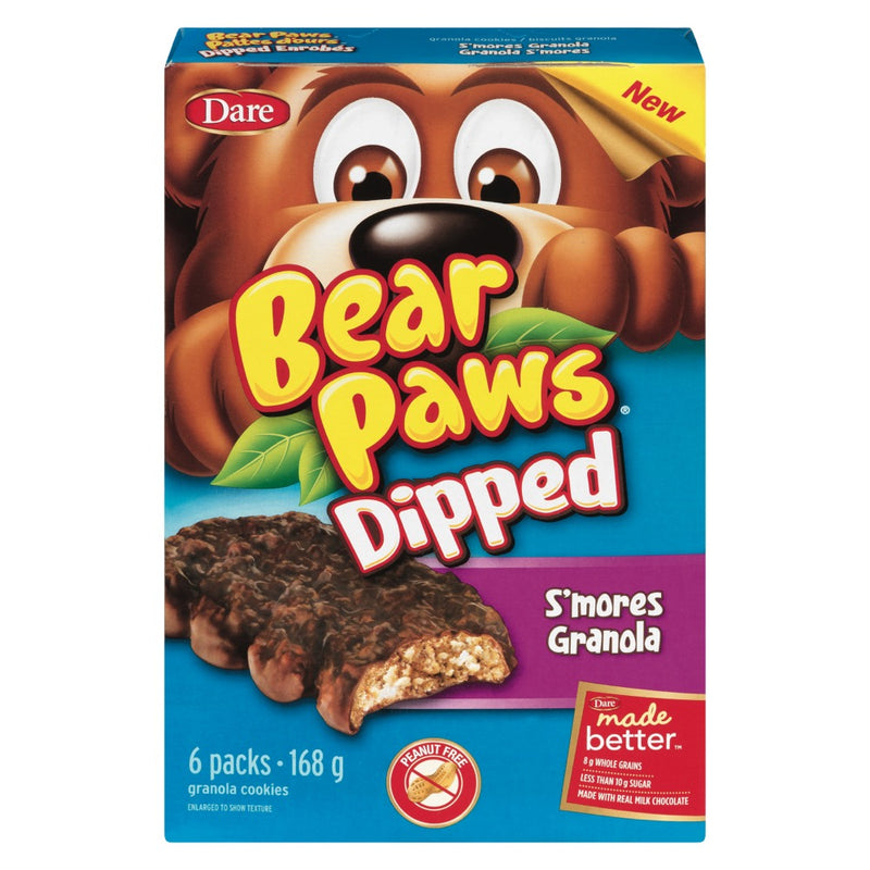 Dare Bear Paws S'mores Granola, 168 g