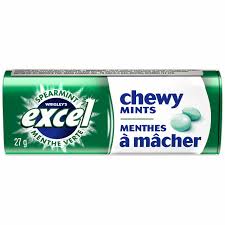 Excel Spearmint Chewy Mints, 27 g